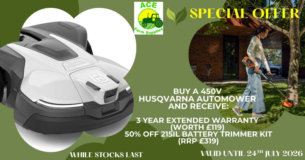 Garden equipment, farm supplies and Automowers in Shropshire ACE Farm Supplies
