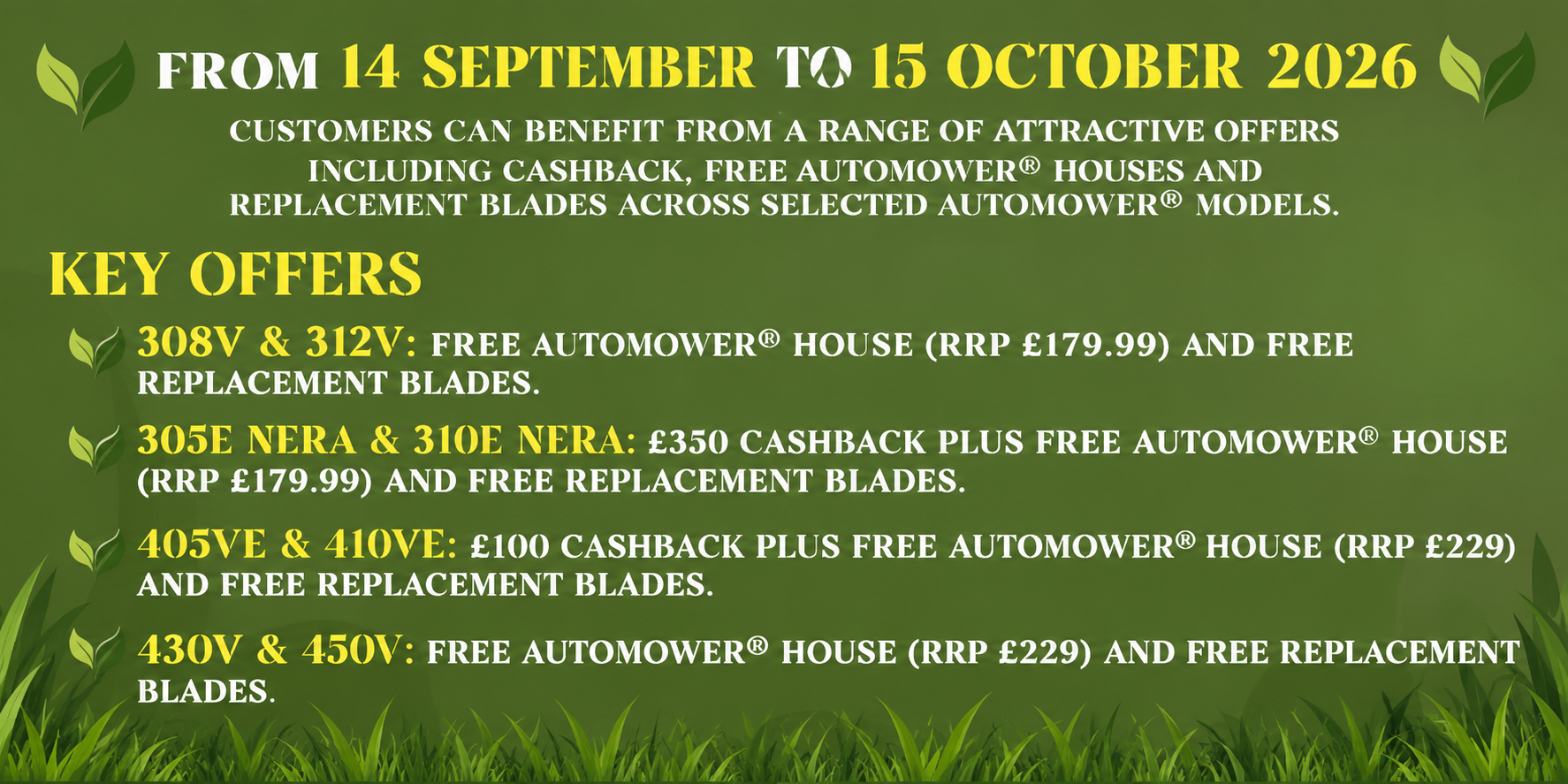 Garden equipment, farm supplies and Automowers in Shropshire ACE Farm Supplies