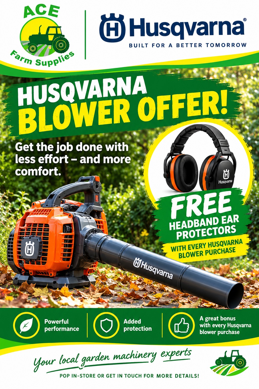Garden equipment, farm supplies and Automowers in Shropshire ACE Farm Supplies